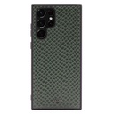 Samsung Galaxy S22 Ultra Uyumlu Kılıf ​Kajsa Pearl Pattern Hakiki Deri Kapak