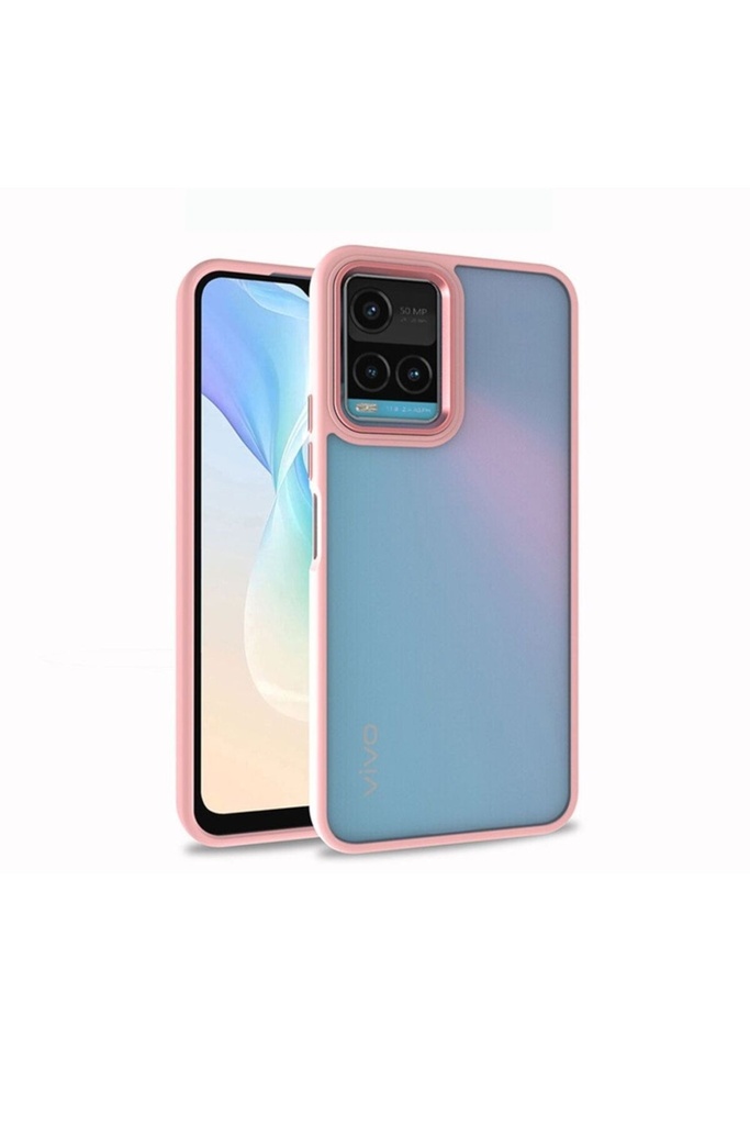 Vivo Y33S Uyumlu Kılıf Zore Flora Kapak