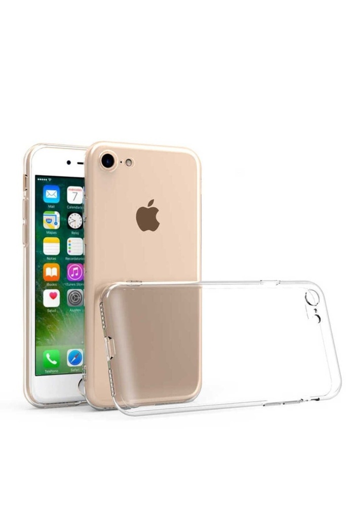 Apple iPhone 7 Uyumlu Kılıf Zore Kamera Korumalı Süper Silikon Kapak