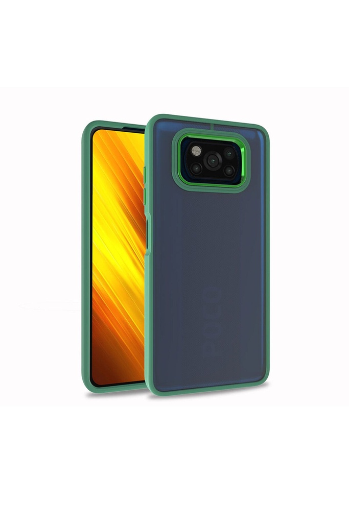 Xiaomi Poco X3 Uyumlu Kılıf Zore Flora Kapak
