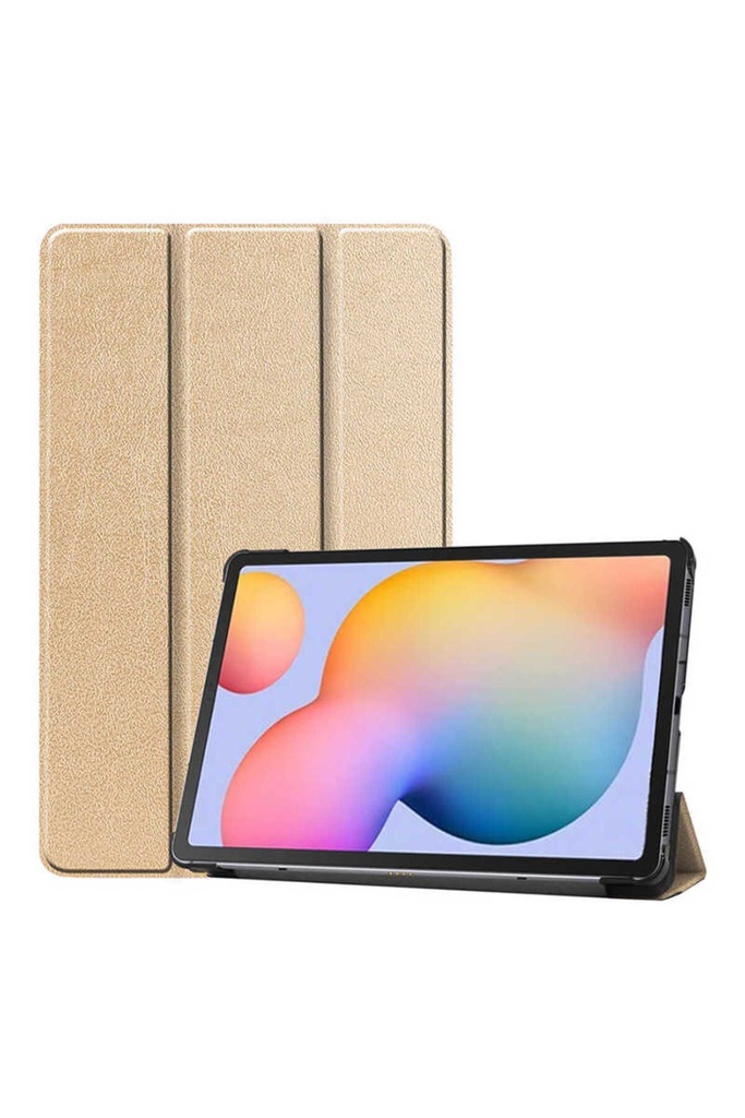 Samsung Galaxy Tab S7 FE LTE (T737-T736-T733-T730) Uyumlu Zore Smart Cover Standlı 1-1 Kılıf