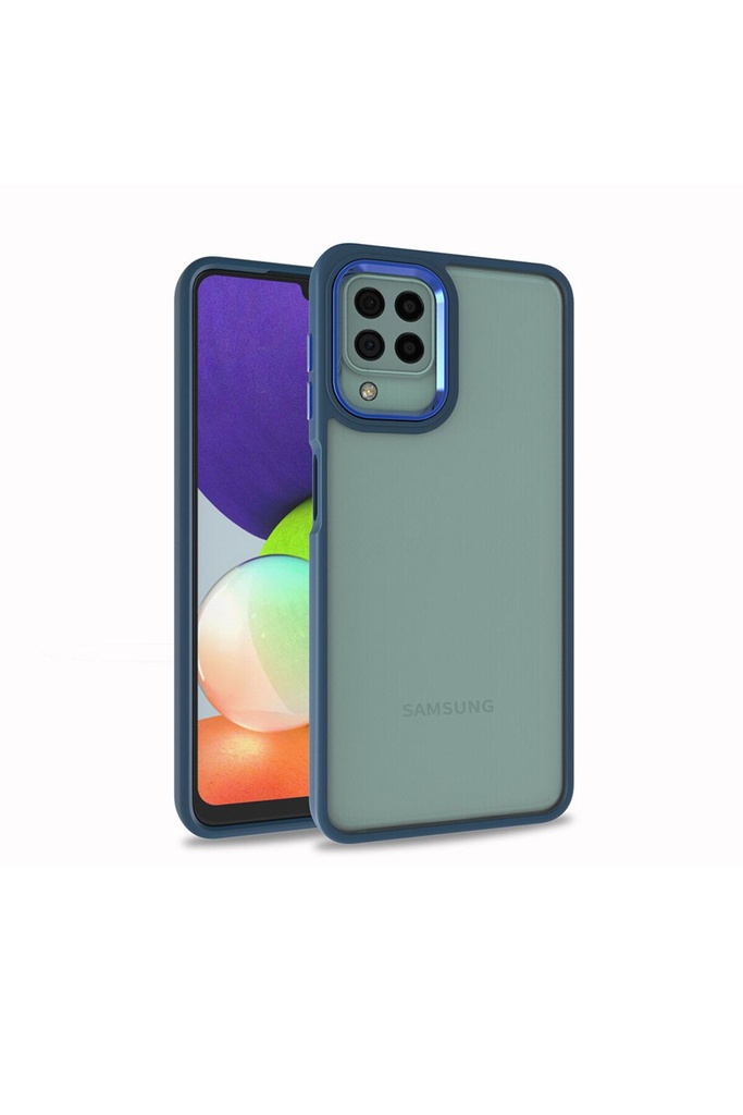 Samsung Galaxy A22 4G Uyumlu Kılıf Zore Flora Kapak