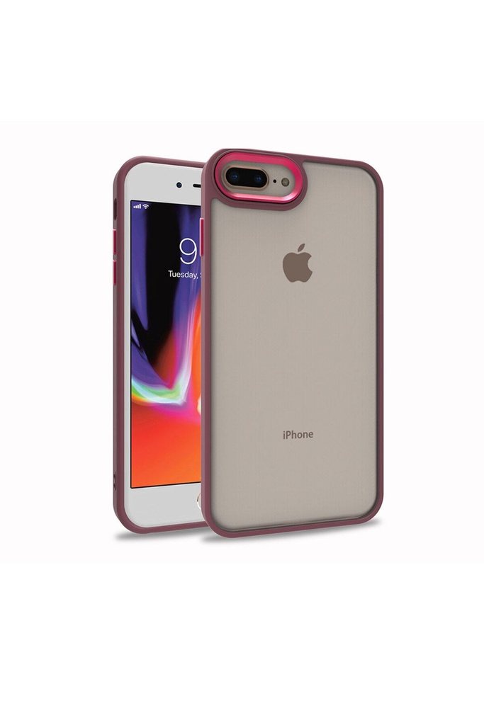 Apple iPhone 7 Plus Uyumlu Kılıf Zore Flora Kapak