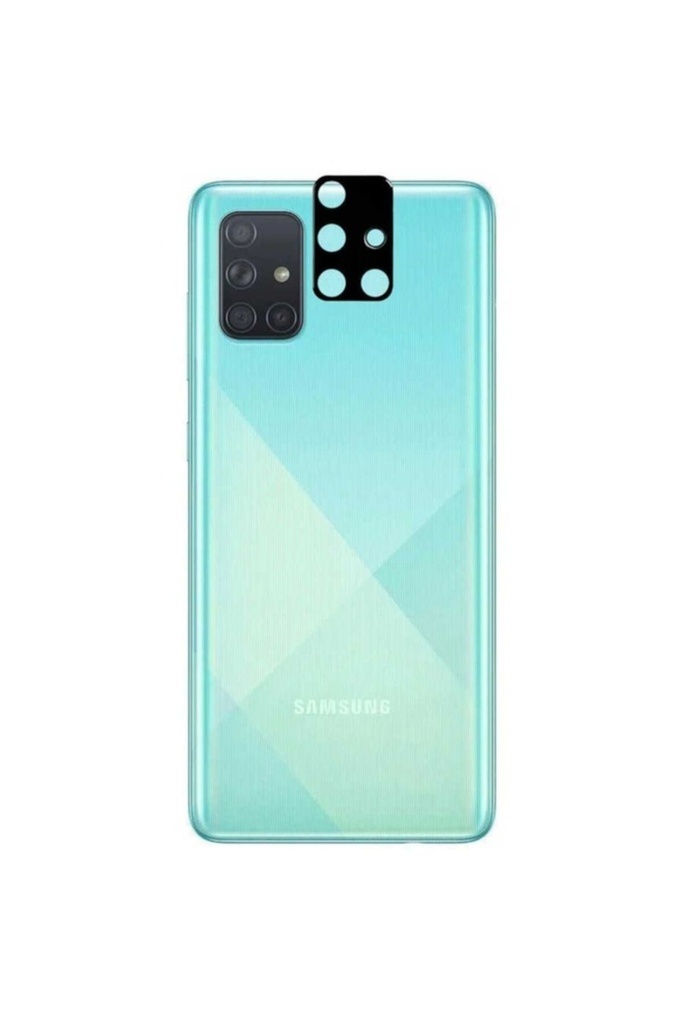Samsung Galaxy A71 Uyumlu Zore 3D Kamera Camı