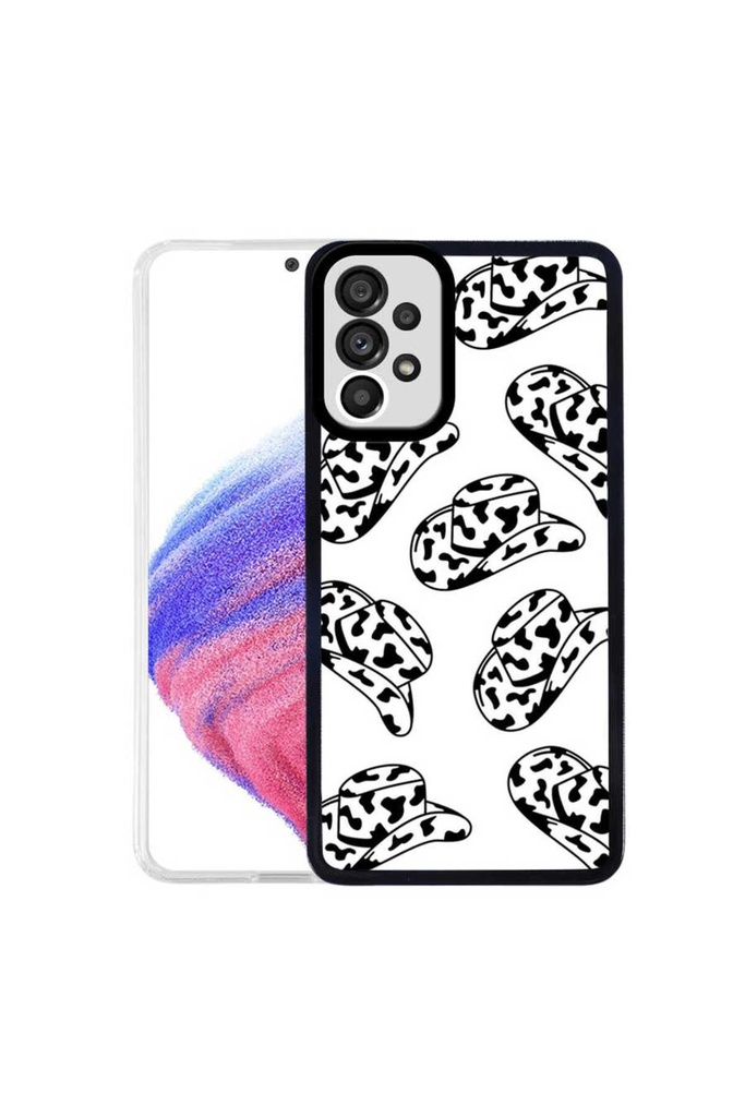 Samsung Galaxy A13 4G Uyumlu Kılıf Zore M-Fit Desenli Kapak