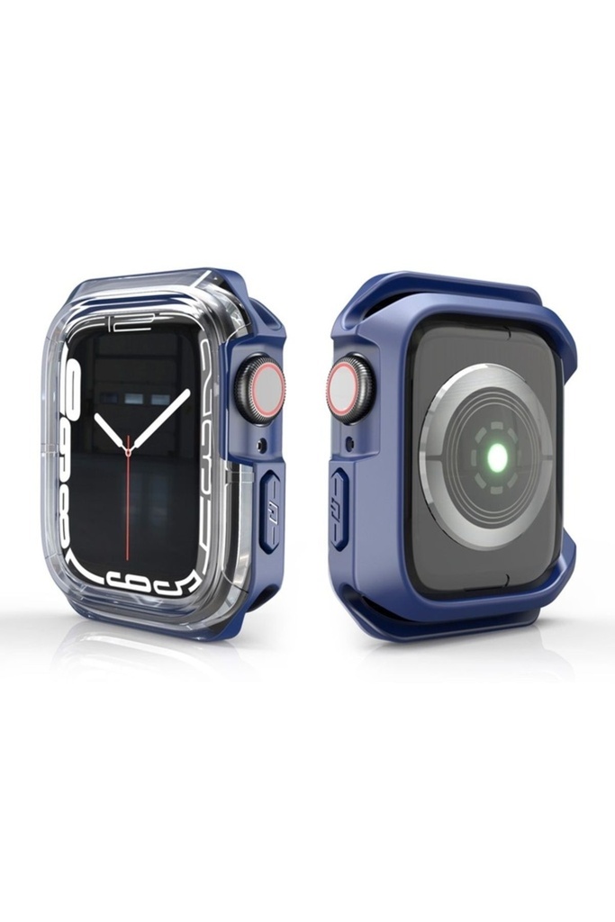 Apple Watch 42mm Uyumlu Zore Watch Gard 08 Sert PC + Silikon Koruyucu