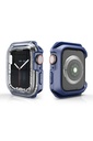 Apple Watch 42mm Uyumlu Zore Watch Gard 08 Sert PC + Silikon Koruyucu
