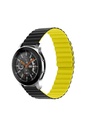 Samsung Galaxy Watch 42mm Uyumlu Kordon Suni Deri Yumuşak Soft Yüzey KRD-52 Kayış