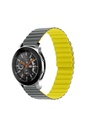 Samsung Gear S2 Uyumlu Kordon Suni Deri Yumuşak Soft Yüzey KRD-52 Kayış