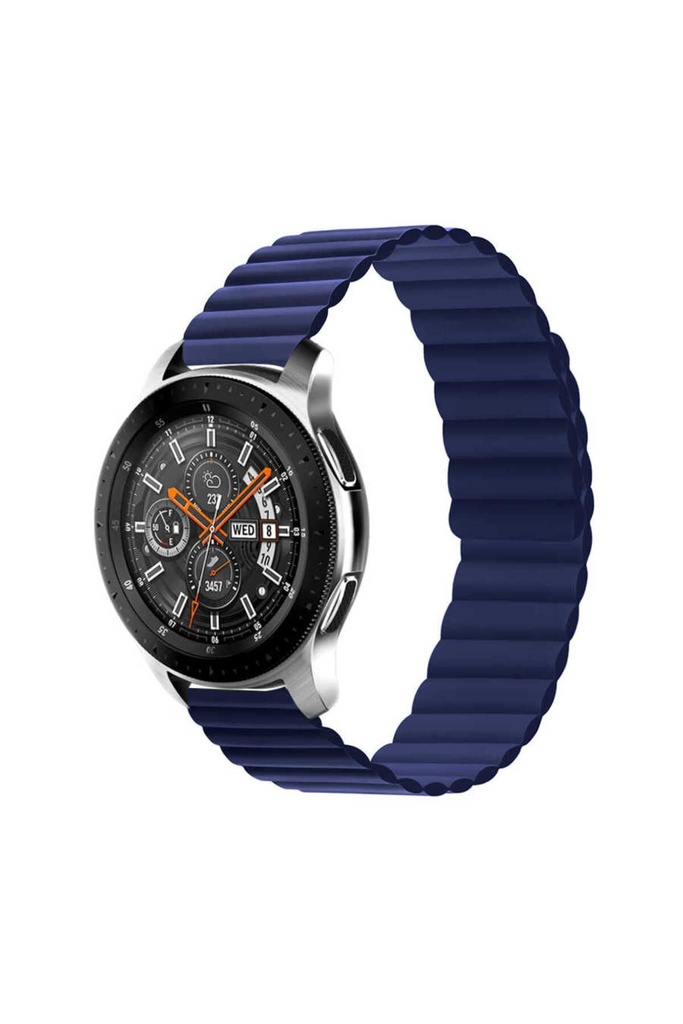 Samsung Galaxy Watch Active 2 44mm Uyumlu Kordon Suni Deri Yumuşak Soft Yüzey KRD-52 Kayış