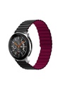 Samsung Galaxy Watch Active 2 44mm Uyumlu Kordon Suni Deri Yumuşak Soft Yüzey KRD-52 Kayış