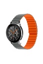 Samsung Galaxy Watch 46mm Uyumlu Kordon Suni Deri Yumuşak Soft Yüzey KRD-52 Kayış