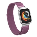 Xiaomi Redmi Watch (Mi Watch Lite) Uyumlu Kordon Hasır Metal Mıknatıslı Zore KRD-58 Kayış