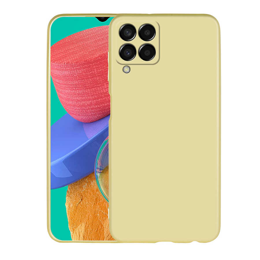 Samsung Galaxy M33 Uyumlu Kılıf Zore Premier Silikon Kapak