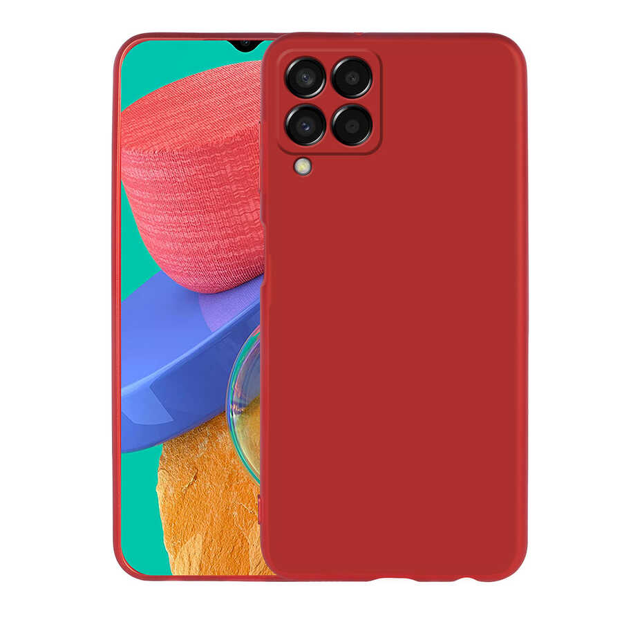 Samsung Galaxy M33 Uyumlu Kılıf Zore Premier Silikon Kapak
