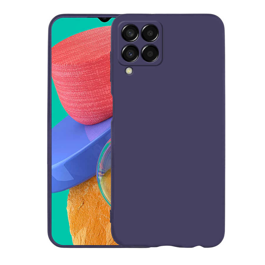Samsung Galaxy M33 Uyumlu Kılıf Zore Premier Silikon Kapak