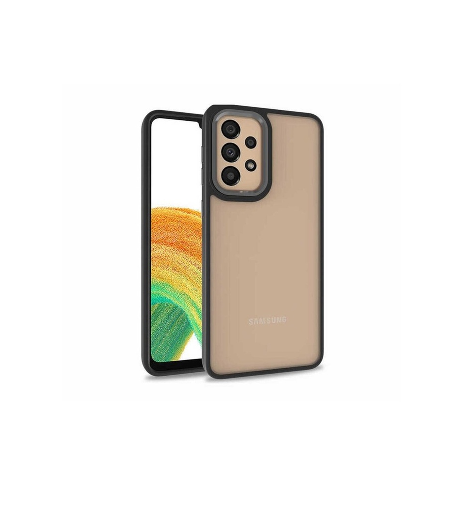 [RNZ-TA72079] Samsung Galaxy A52 Uyumlu Kılıf Zore Flora Kapak (Siyah)