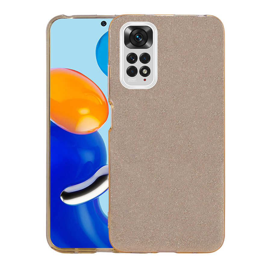 Xiaomi Redmi Note 11S Global Uyumlu Kılıf Zore Shining Silikon