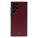 Samsung Galaxy S22 Ultra Uyumlu Kılıf ​Kajsa Luxe Collection Hakiki Deri Kapak