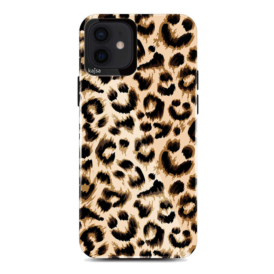 Apple iPhone 12 Uyumlu Kılıf Kajsa Wild Kapak