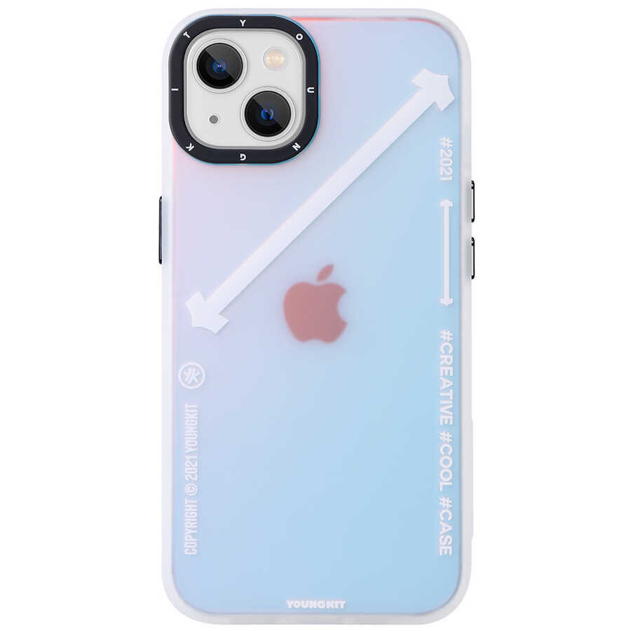 Apple iPhone 13 Uyumlu Kılıf YoungKit Fashion Culture Time Serisi Kapak