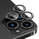 Apple iPhone 15 Pro Max Uyumlu Benks DR Safir Kamera Lens Koruyucu