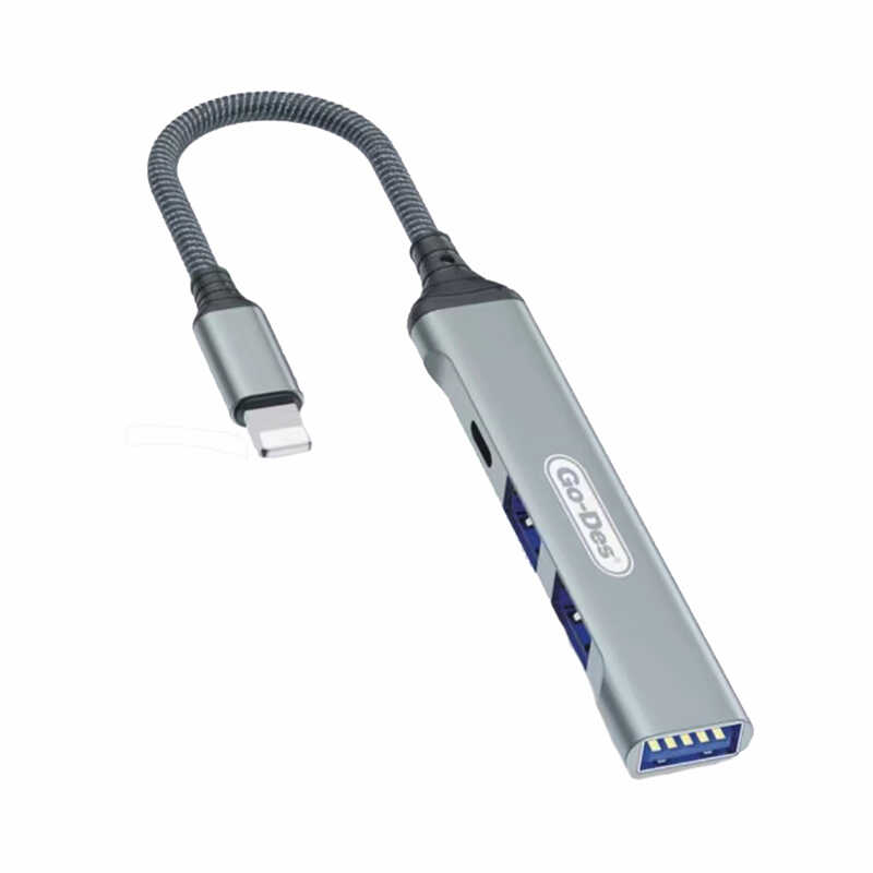 [RNZ-TA71772] Go Des GD-UC703 4 in 1 Çoklu USB İstasyonu