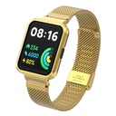 Xiaomi Redmi Watch 2 Lite Uyumlu Kordon Paslanmaz Çelik Klipsli Zore KRD-66 Kayış