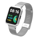 Xiaomi Redmi Watch 2 Lite Uyumlu Kordon Paslanmaz Çelik Klipsli Zore KRD-66 Kayış