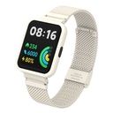 Xiaomi Redmi Watch 2 Lite Uyumlu Kordon Paslanmaz Çelik Klipsli Zore KRD-66 Kayış