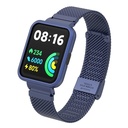 Xiaomi Redmi Watch 2 Lite Uyumlu Kordon Paslanmaz Çelik Klipsli Zore KRD-66 Kayış