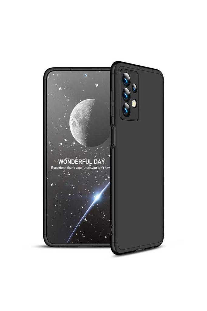 [RNZ-TA72433] Samsung Galaxy A13 4G Uyumlu Kılıf Zore Ays Kapak (Siyah)