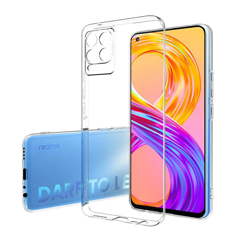 [RNZ-TA73177] Realme 8 Uyumlu Kılıf Zore Süper Silikon Kapak