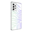 Samsung Galaxy A23 Uyumlu Kılıf Zore M-Blue Desenli Kapak