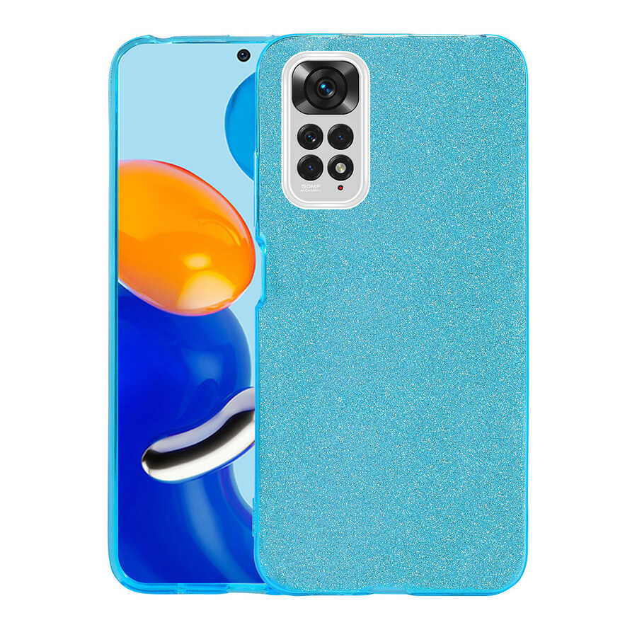Xiaomi Redmi Note 11 Global Uyumlu Kılıf Zore Shining Silikon