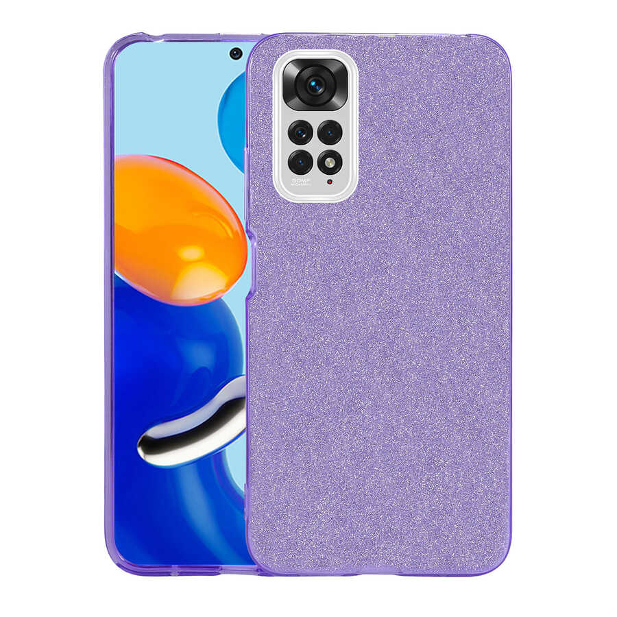 Xiaomi Redmi Note 11 Global Uyumlu Kılıf Zore Shining Silikon