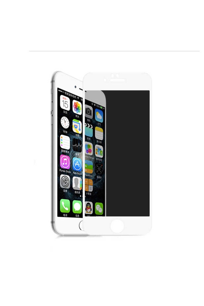 Apple iPhone 8 Plus Uyumlu Davin 5D Privacy Cam Ekran Koruyucu
