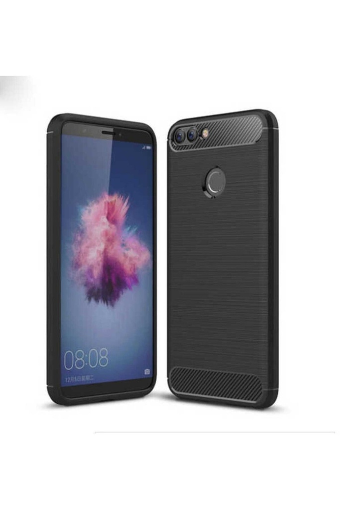 [RNZ-TA22] Huawei P Smart Uyumlu Kılıf Zore Room Silikon Kapak (Siyah)