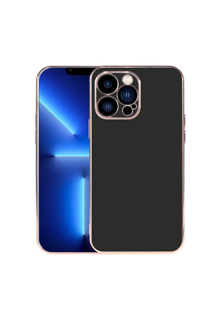 [RNZ-TA72229] Apple iPhone 13 Pro Uyumlu Kılıf Zore Viyana Kapak (Siyah)