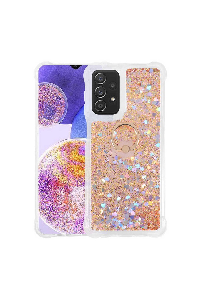 [RNZ-TA73407] Samsung Galaxy A23 Uyumlu Kılıf Zore Milce Kapak (Gold)