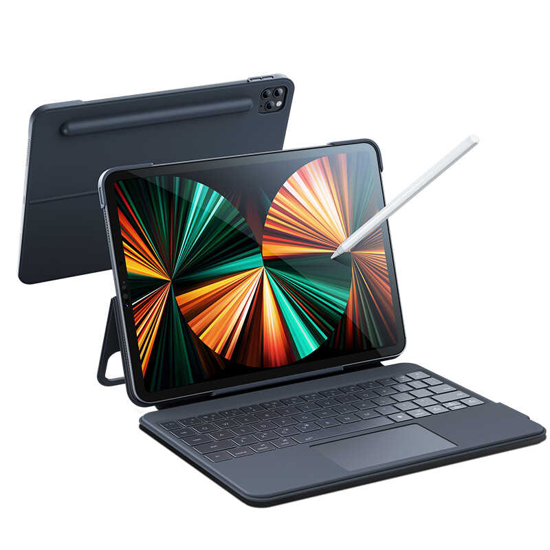 Apple iPad Pro 11 2020 (2.Nesil) Uyumlu Benks KB01 Kablosuz Klavyeli Kılıf