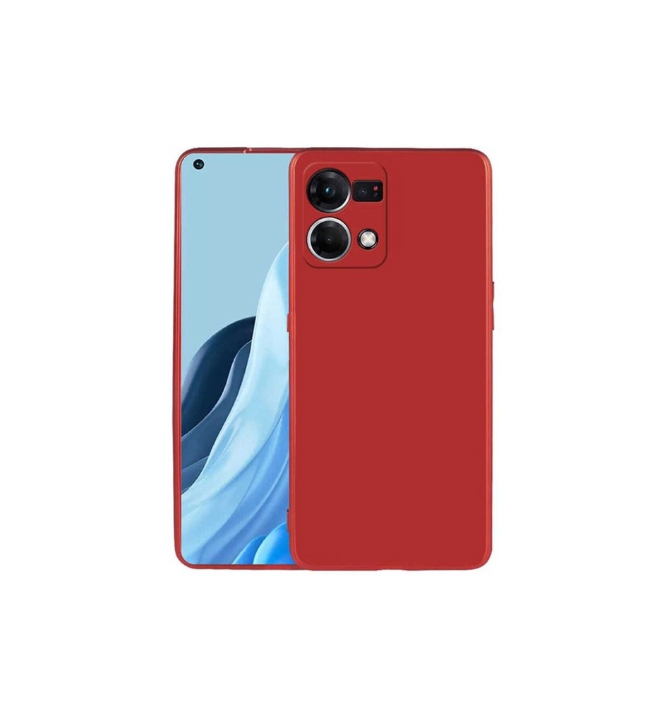 Oppo Reno 7 4G Uyumlu Kılıf Zore Premier Silikon Kapak