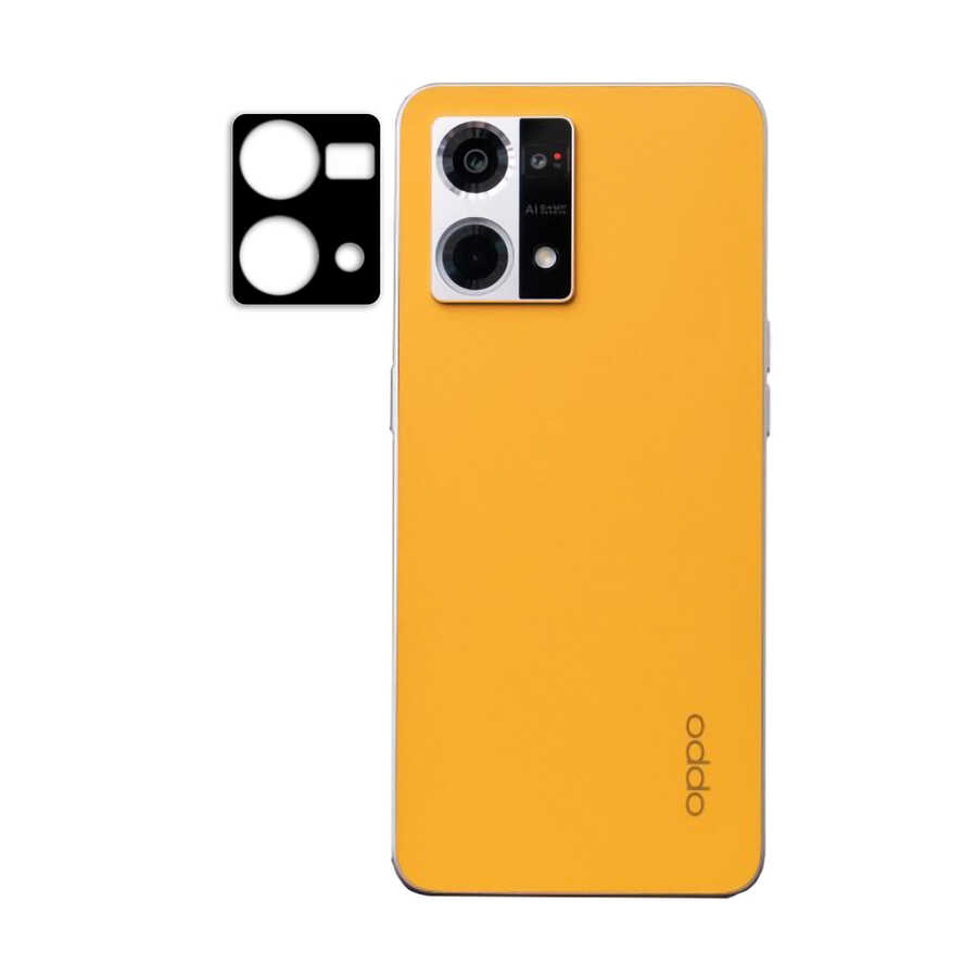 [RNZ-TA72452] Oppo Reno 7 4G Uyumlu Zore 3D Kamera Camı