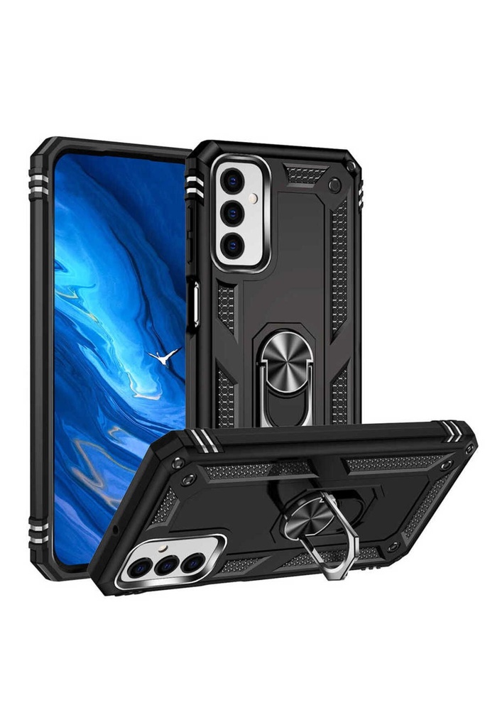[RNZ-TA72456] Samsung Galaxy M23 Uyumlu Kılıf Zore Vega Kapak (Siyah)