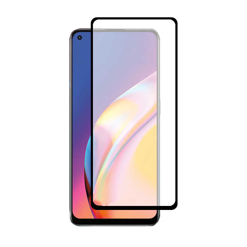 [RNZ-TA72485] Oppo A96 4G Uyumlu Davin 5D Cam Ekran Koruyucu