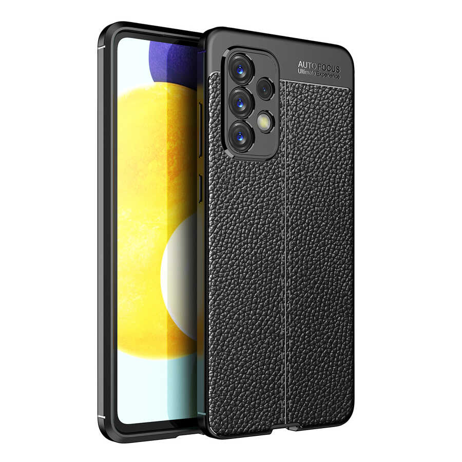 [RNZ-TA72489] Samsung Galaxy A33 5G Uyumlu Kılıf Zore Niss Silikon Kapak (Siyah)