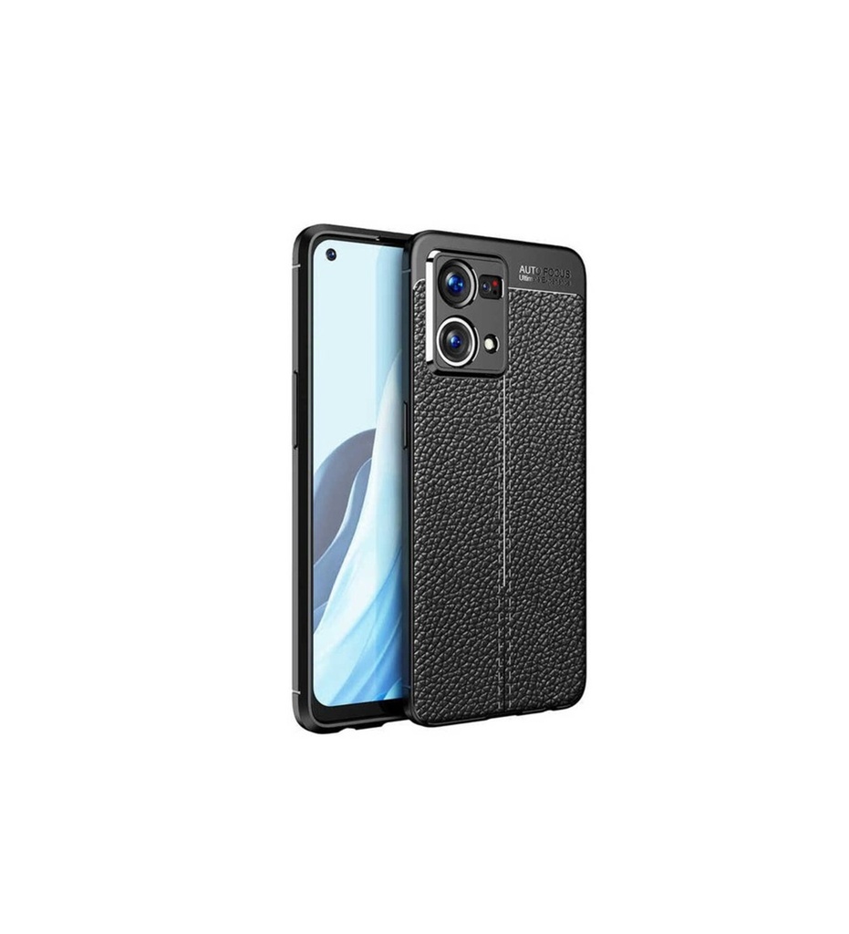 [RNZ-TA72491] Oppo Reno 7 4G Uyumlu Kılıf Zore Niss Silikon Kapak (Siyah)