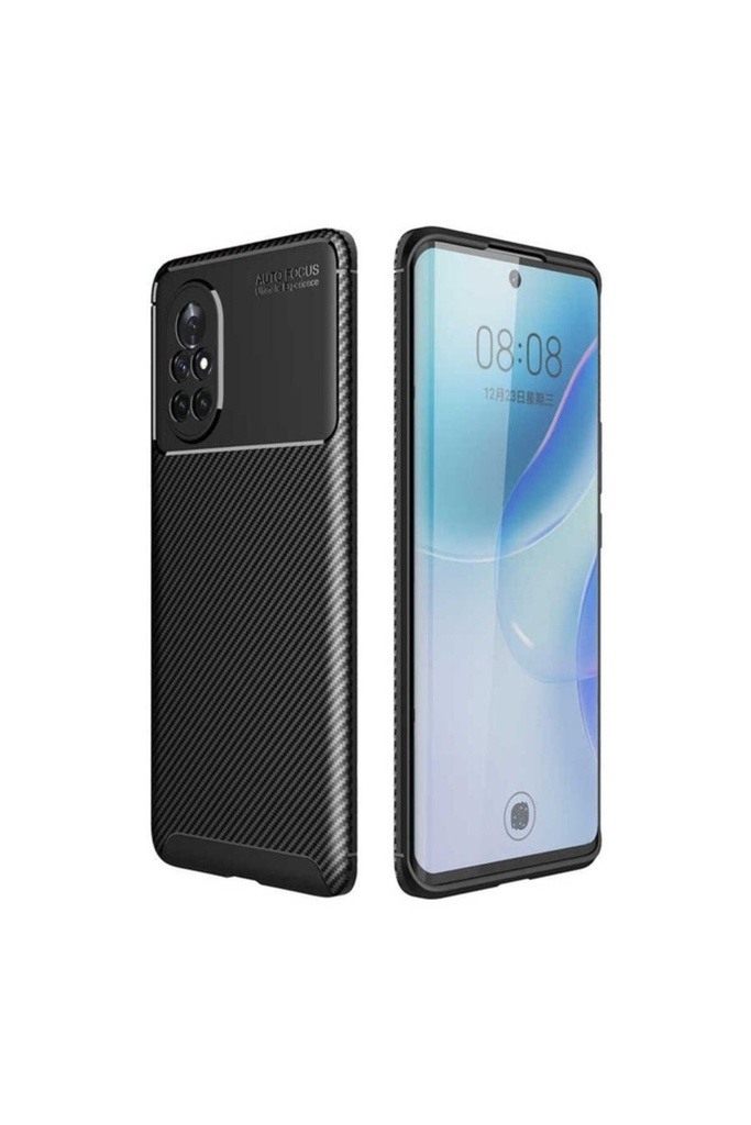 [RNZ-TA72506] Huawei Nova 8İ Uyumlu Kılıf Zore Negro Silikon Kapak (Siyah)