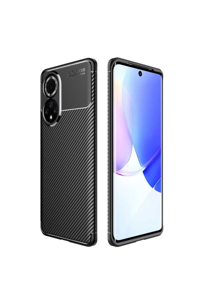 [RNZ-TA72510] Huawei Honor 50 Uyumlu Kılıf Zore Negro Silikon Kapak (Siyah)