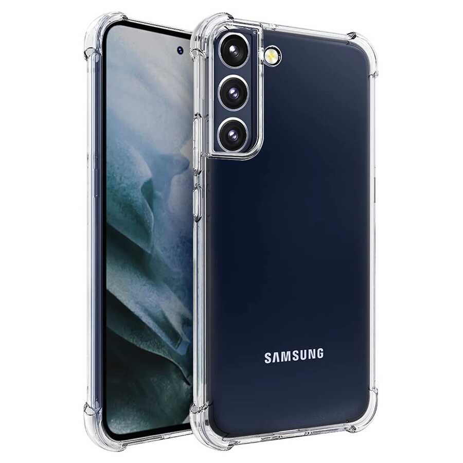 [RNZ-TA72525] Samsung Galaxy S22 Plus Uyumlu Kılıf Zore Kamera Korumalı Nitro Anti Shock Silikon